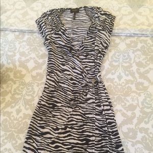 Zebra print dress by Laundry